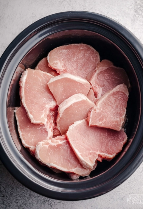 Just Dump These 3 Things in Your Crockpot and Walk Away: The Easiest Pork Chops Ever