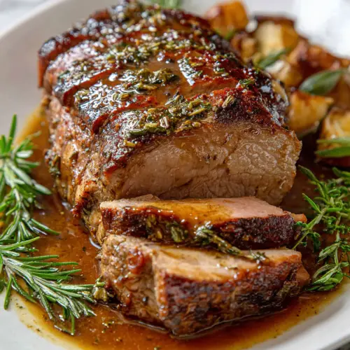 Savory Marinated Pork Roast