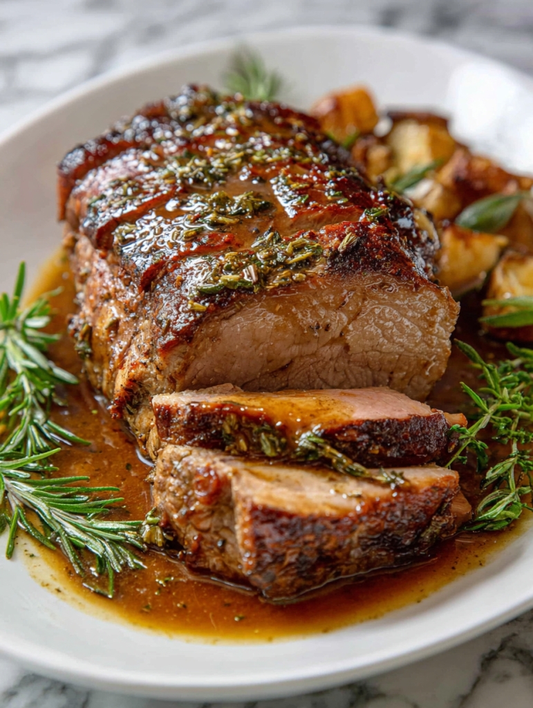 Savory Marinated Pork Roast