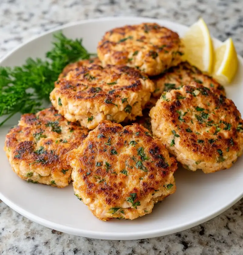 Southern 5-Ingredient Salmon Patties