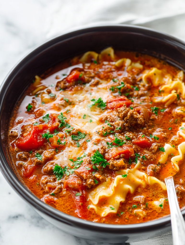 The Slow Cooker Lasagna Soup That Basically Feeds Your Soul