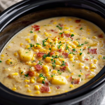 Slow Cooker Spaghetti Aglio e Olio