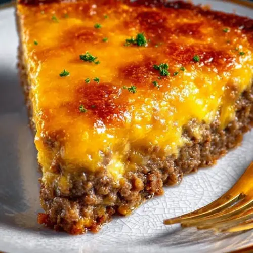 Southern Style Cheeseburger Pie