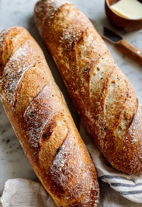 Sourdough Baguette Recipe