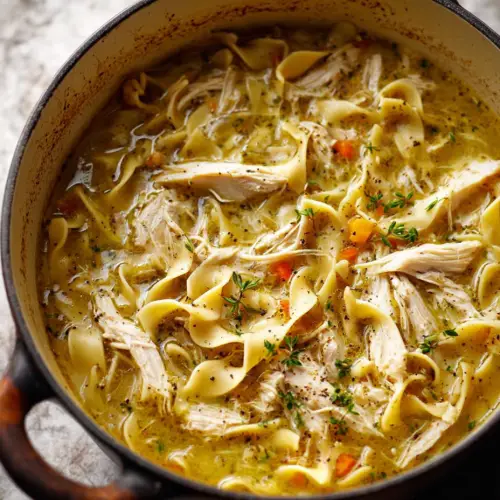 3-Ingredient Cozy Chicken Noodle Bowls