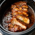 Slow Cooker Garlic Parmesan Whole Cabbage with Lemon Butter