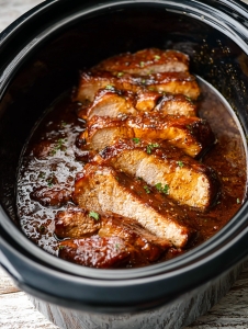 Oven Baked 5-Ingredient Amish Pork Loin Macaroni
