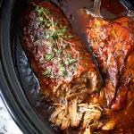 Slow Cooker Spaghetti Aglio e Olio