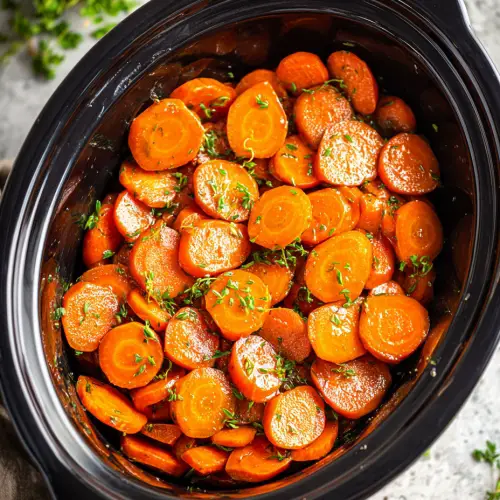 Slow Cooker Amish Honey Glazed Carrots