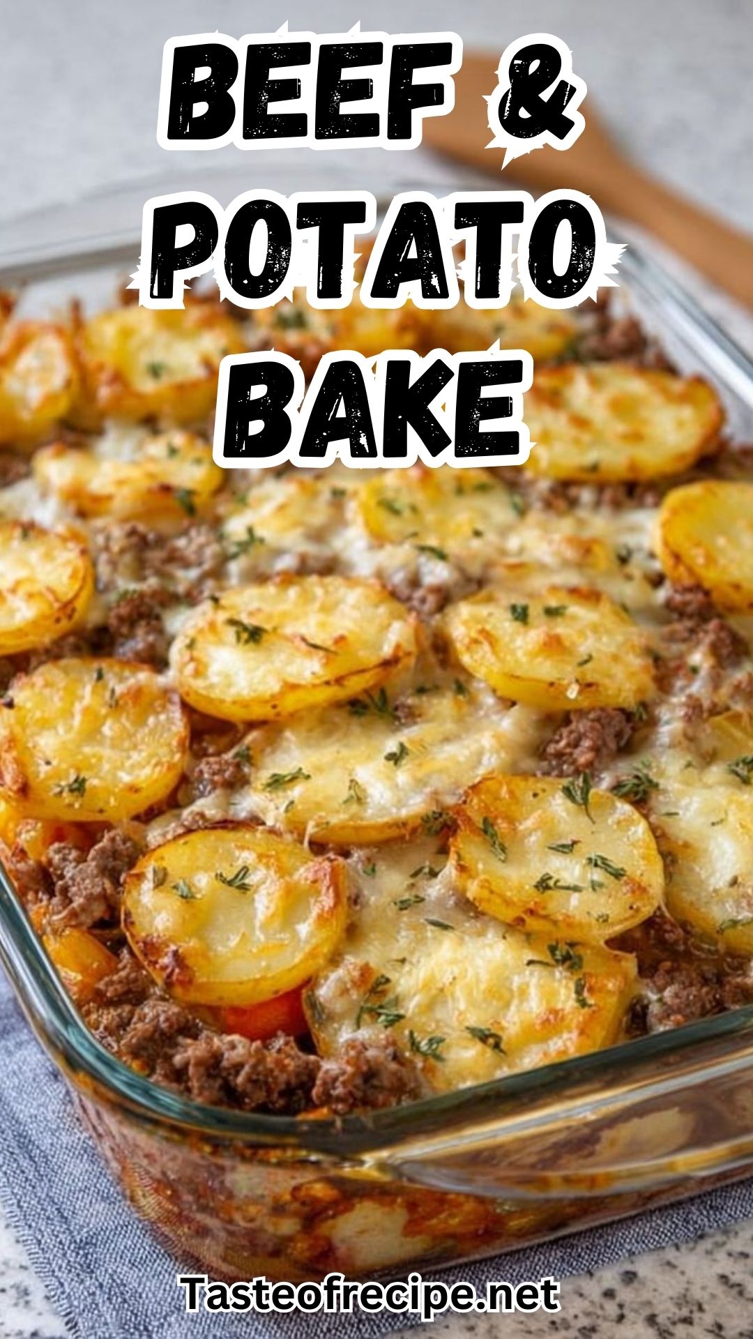 Simple Oven-Baked Beef and Potato Bake