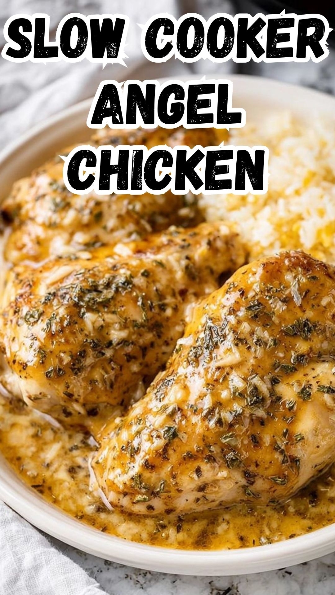 5-Ingredient Slow Cooker Angel Chicken with Italian Dressing Mix 5-Ingredient Slow Cooker Angel Chicken with Italian Dressing Mix