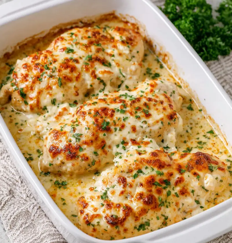 Baked Cream Cheese Chicken