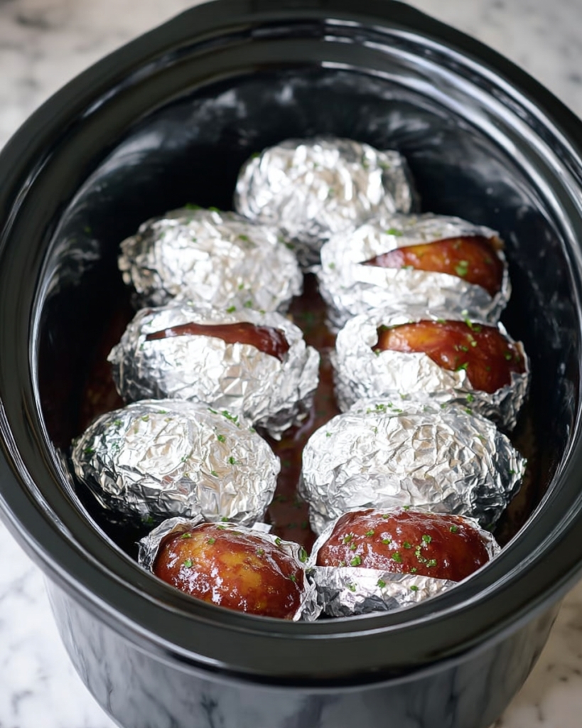Foil-Wrapped Slow Cooker Baked Apples That Smell Like October Used To