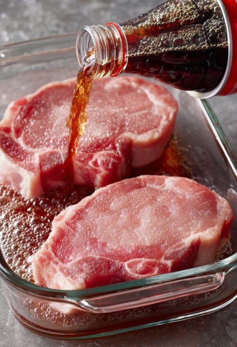 Mama dumps a can of cola on her pork chops and nobody leaves the table hungry