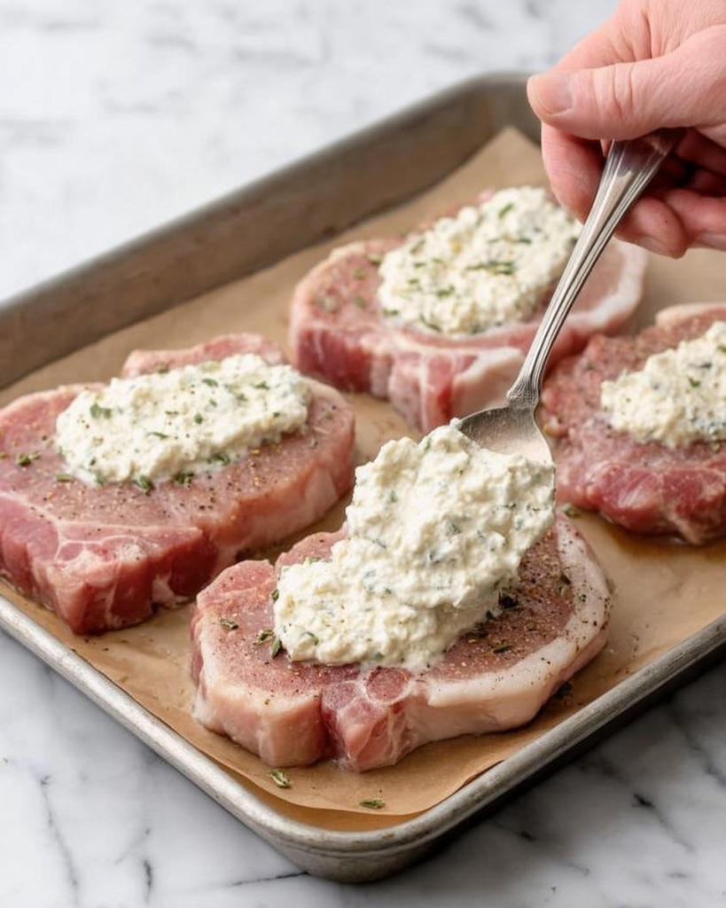 Ranch Pork Chops from a Baking Sheet (Three Ingredients, One Pan, Done)
