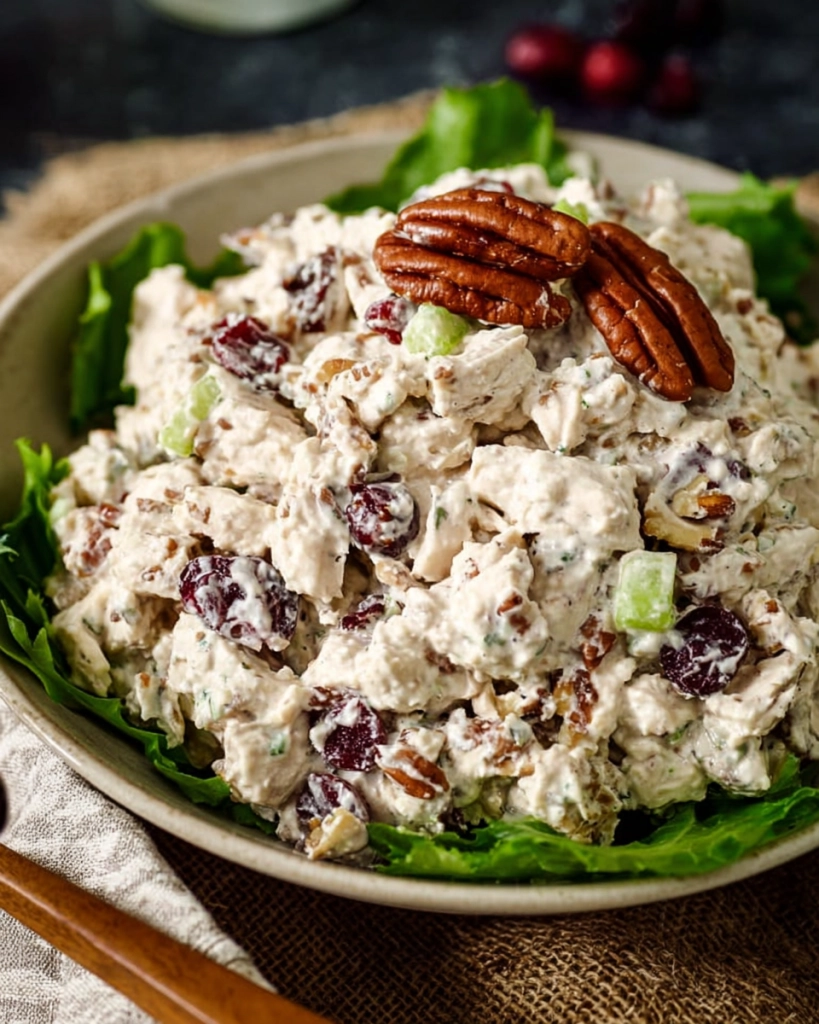 CRANBERRY PECAN CHICKEN SALAD