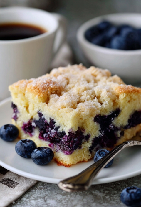 BLUEBERRY COFFEE CAKE