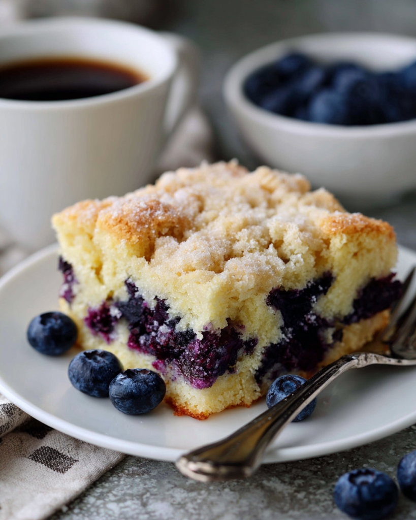 BLUEBERRY COFFEE CAKE