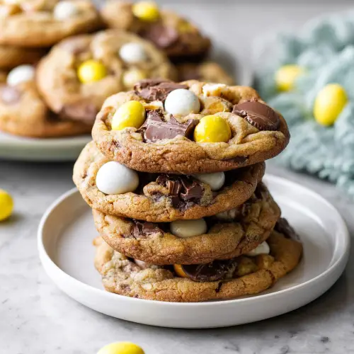 Cadbury Egg Cookies