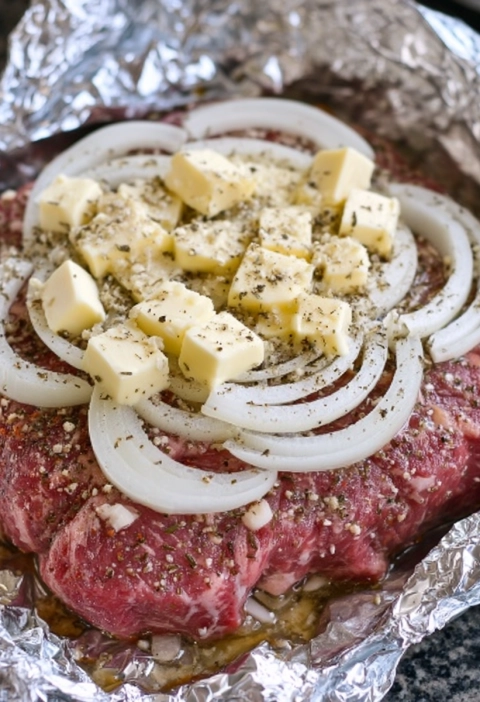 I Pile Onions and 4 Pantry Ingredients Over Beef — It Turns Into the Best Baked Supper