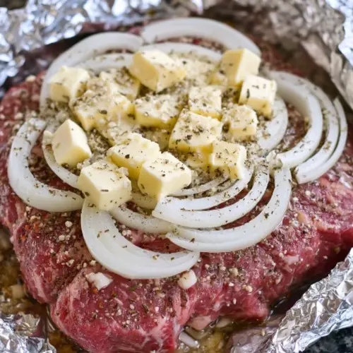 I Pile Onions and 4 Pantry Ingredients Over Beef — It Turns Into the Best Baked Supper