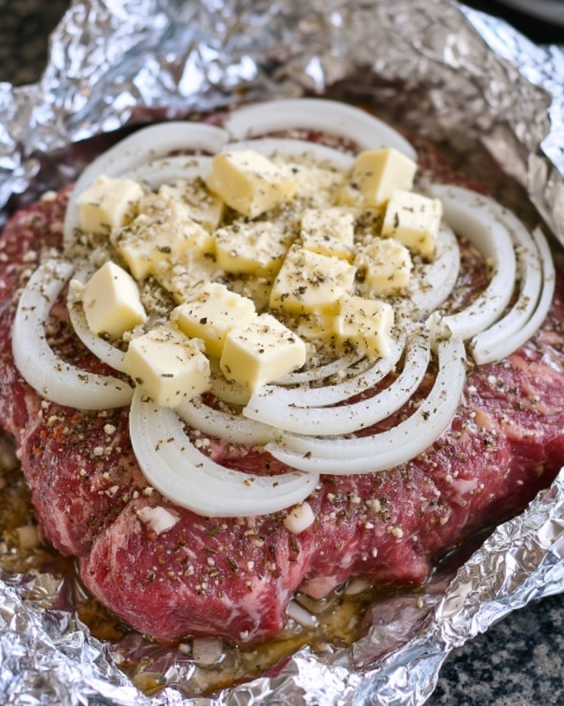 I Pile Onions and 4 Pantry Ingredients Over Beef — It Turns Into the Best Baked Supper