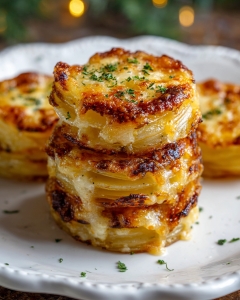 Oven Baked 3-Ingredients Stuffed Potato Boats