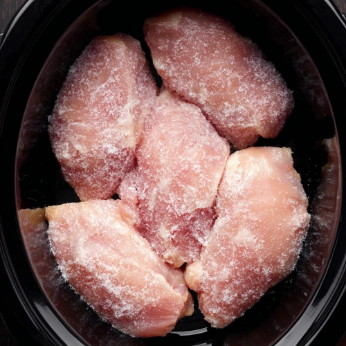 4-Ingredient Slow Cooker Creamy Ranch Chicken