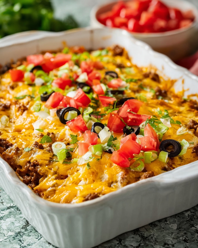 Cheesy Taco Casserole