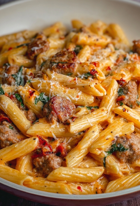 ITALIAN SAUSAGE PASTA