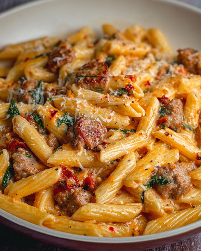 ITALIAN SAUSAGE PASTA