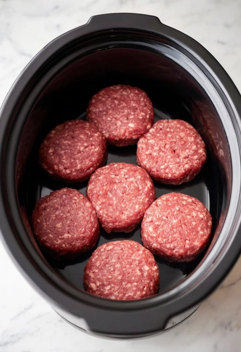 The 4-Ingredient Slow Cooker Salisbury Steak