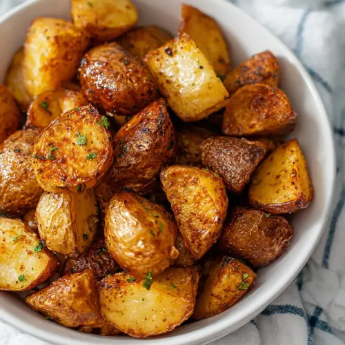 Mayonnaise Roasted Potatoes