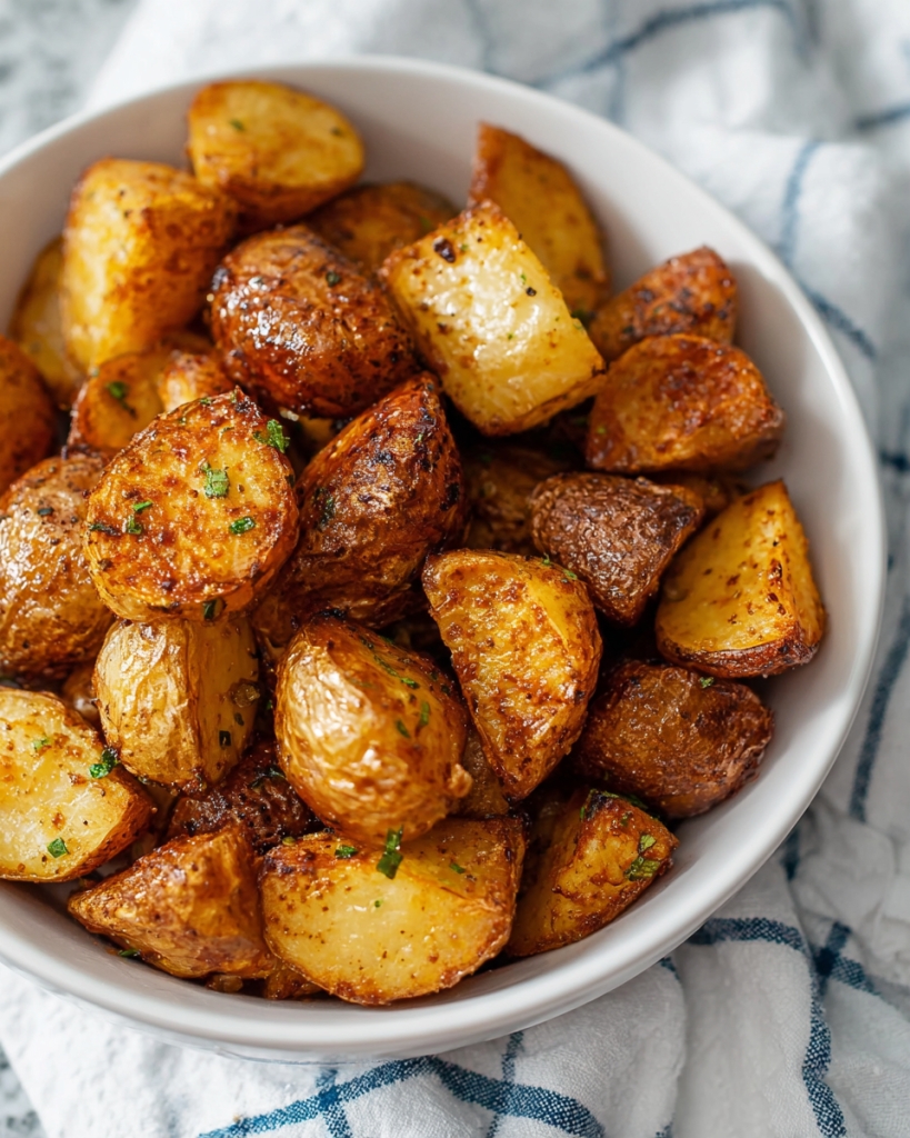 Mayonnaise Roasted Potatoes