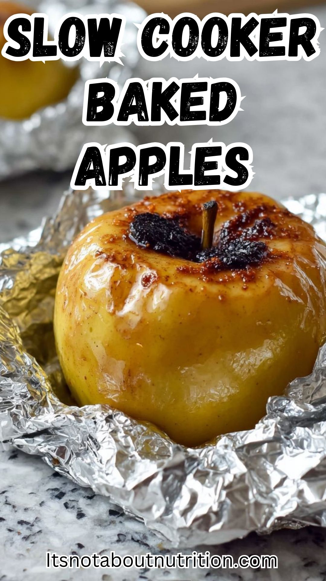 Foil-Wrapped Slow Cooker Baked Apples That Smell Like October Used To