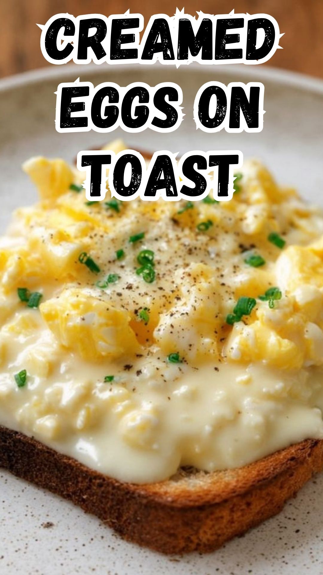 5-Ingredient Creamed Eggs on Toast 5-Ingredient Creamed Eggs on Toast