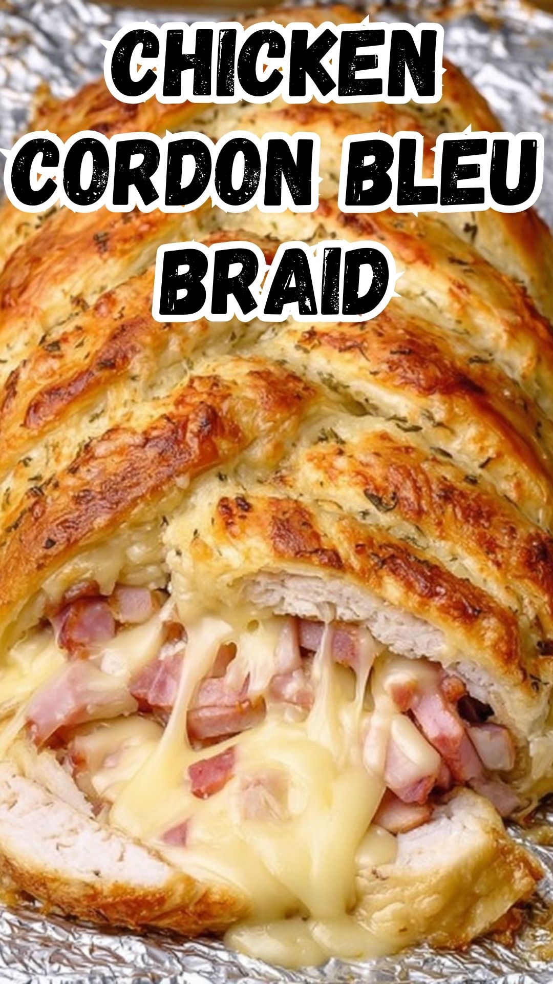 Chicken Cordon Bleu Crescent Braid Chicken Cordon Bleu Crescent Braid