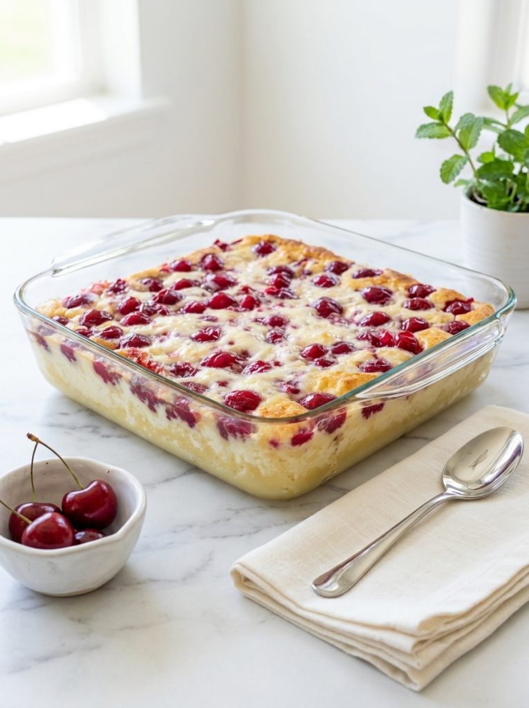 3-Ingredient Cherry Cheesecake Bars (Two-Pan Family Style)