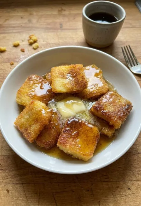 3-Ingredient Fried Cornmeal Mush
