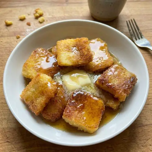 3-Ingredient Fried Cornmeal Mush