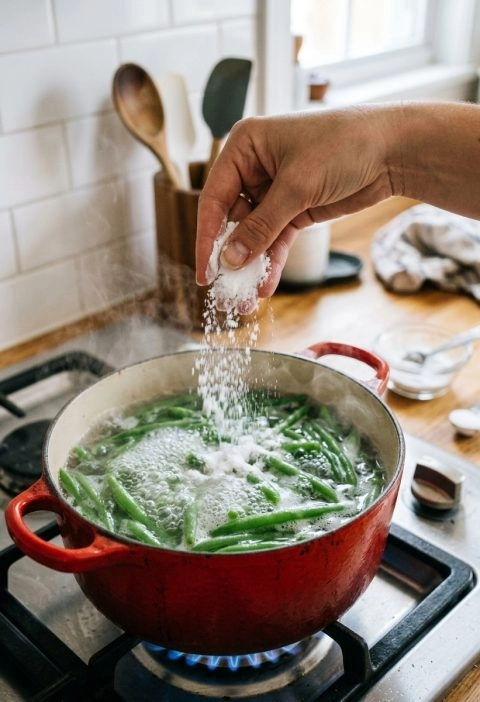 I Tried Boiling Green Beans with Baking Soda… and Yeah, I Won’t Do That Again