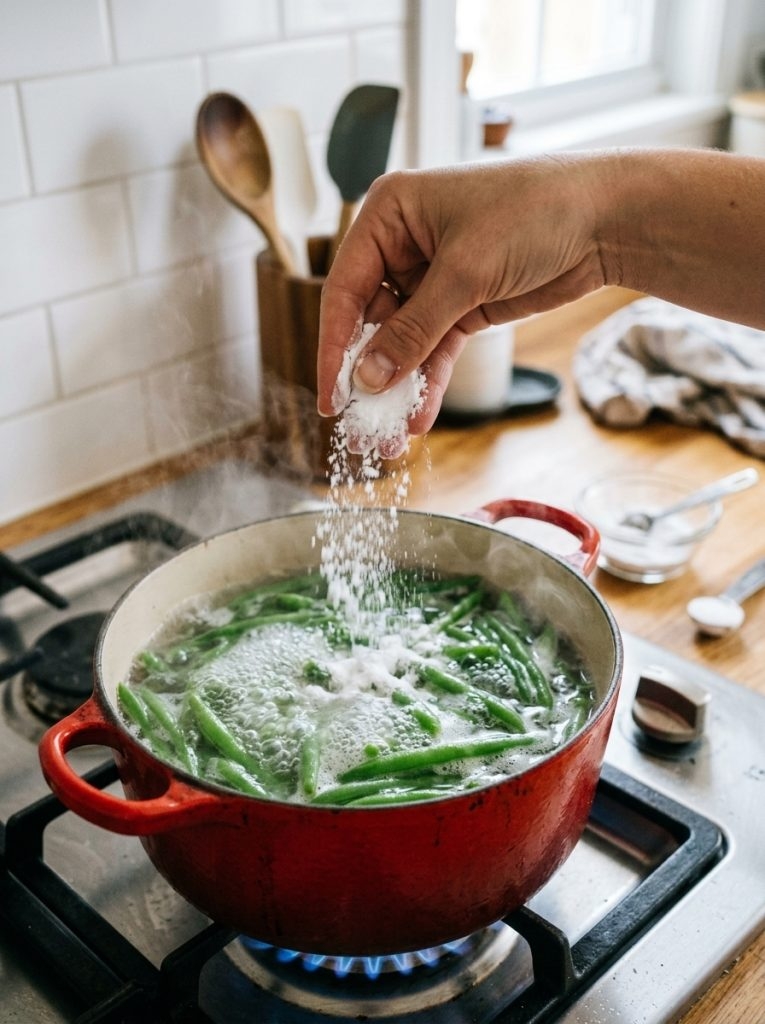 I Tried Boiling Green Beans with Baking Soda… and Yeah, I Won’t Do That Again