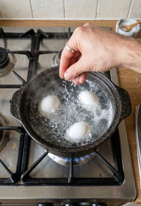 Why Do People Add Salt When Boiling Eggs? (And Does It Actually Help?)