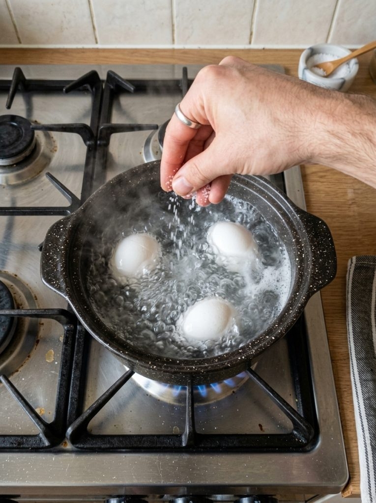 Why Do People Add Salt When Boiling Eggs? (And Does It Actually Help?)