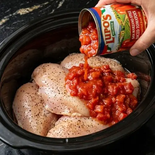 Slow Cooker 5-Ingredient Chicken Goulash