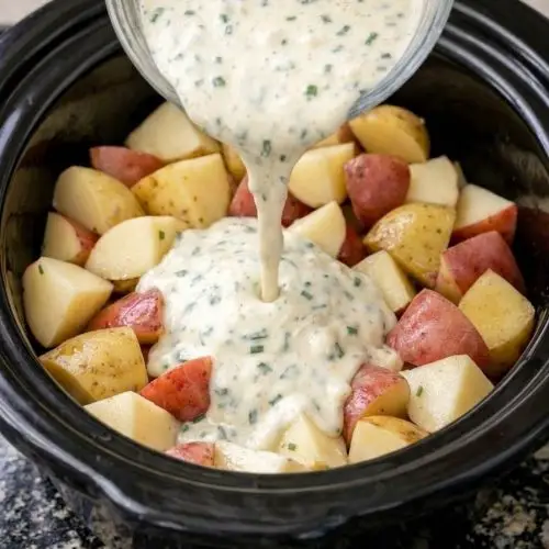 Slow Cooker Creamy Ranch Potatoes