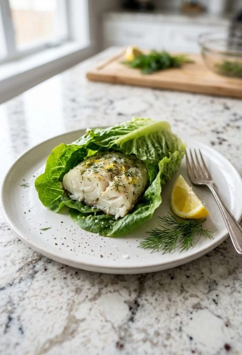 I Wrapped Fish in Lettuce Instead of Foil — And Honestly, I Wasn’t Expecting This