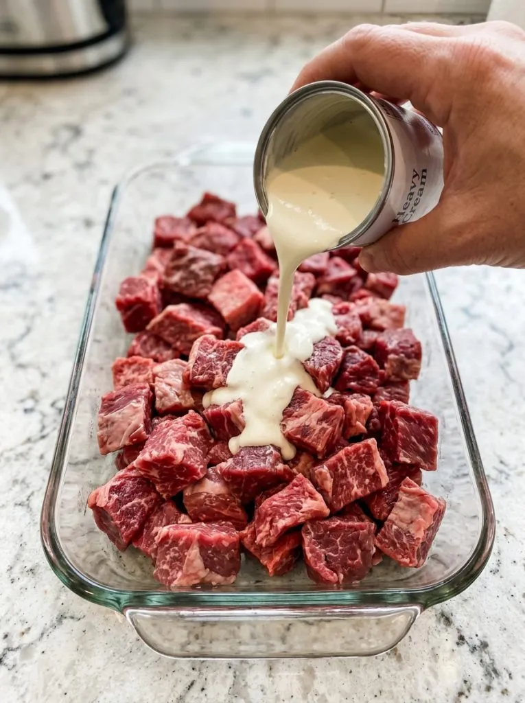 Creamy Mushroom Beef Bake