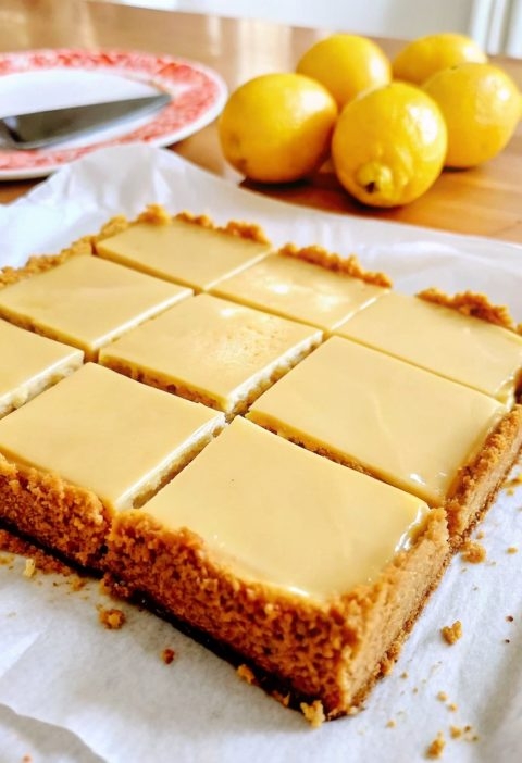 Creamy Lemon Squares Recipe