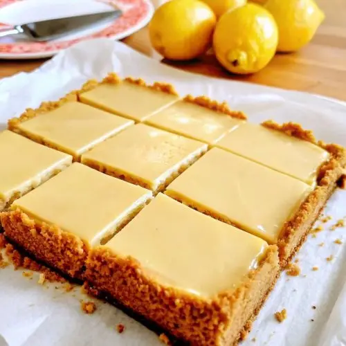 Creamy Lemon Squares Recipe